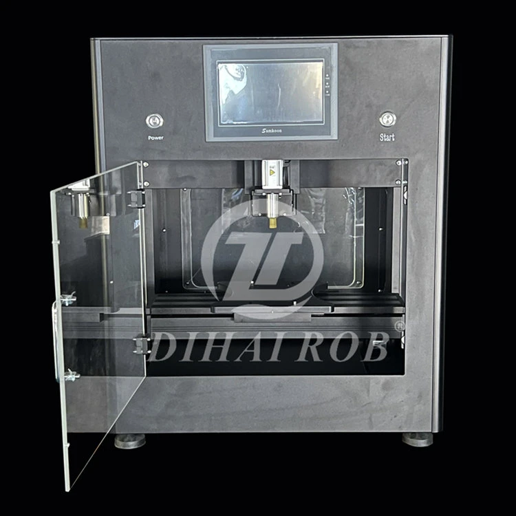 Mini awtomatiku tad-desktop vape full cover capping capping Machine