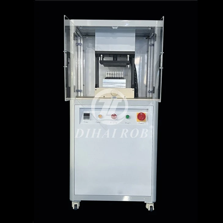 Magna tal-ippressar tal-iskartoċċ li tintrema Pod Cartridge Oxhip Oil Carts Automatic Machine