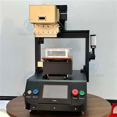 Vape Semi-Awtomatiku 5- Labra CBD Magna tal-Mili taż-Żejt tat-Tisħin b'dawl ta 'allarm bi tliet kuluri